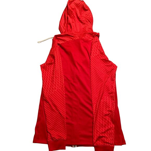 Nike Dri-FIT Strike 23 Hooded Soccer Track Jacket Red Sz M - Picture 6 of 6